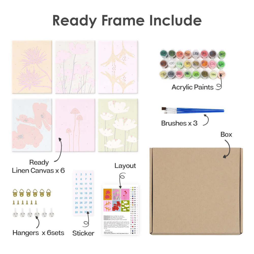 Blush Botanicals (Set of 6)