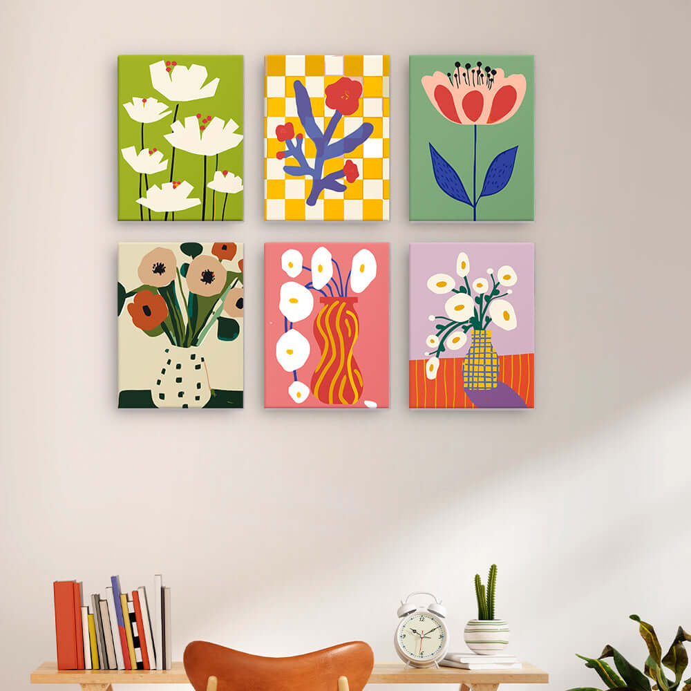Happy Blooms (Set of 6)