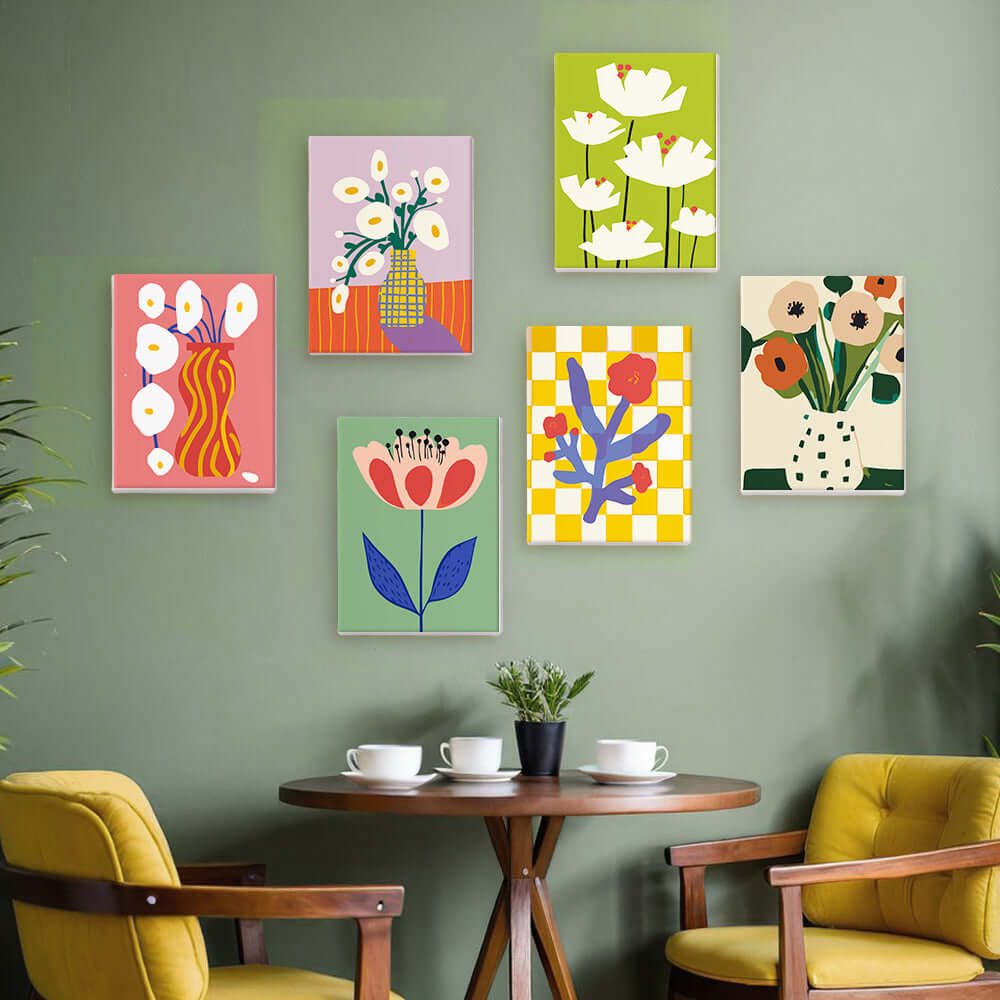 Happy Blooms (Set of 6)