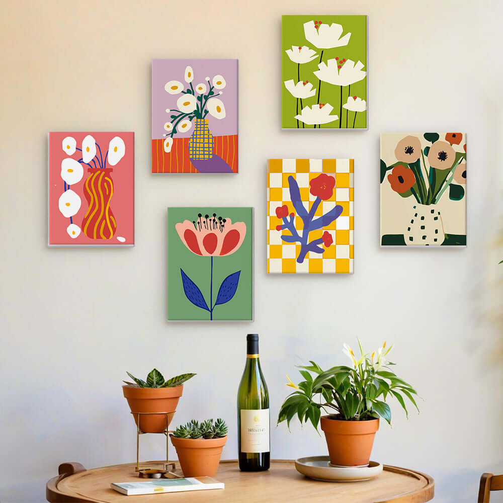 Happy Blooms (Set of 6)
