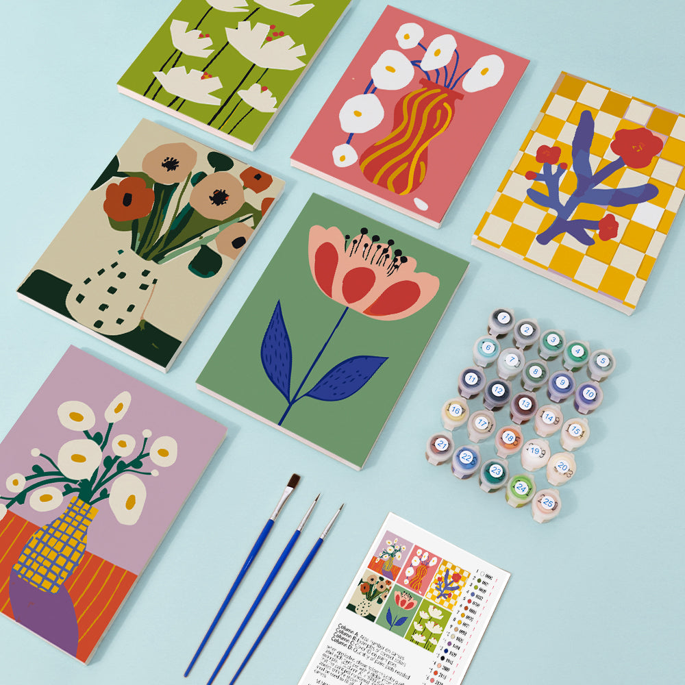 Happy Blooms (Set of 6)