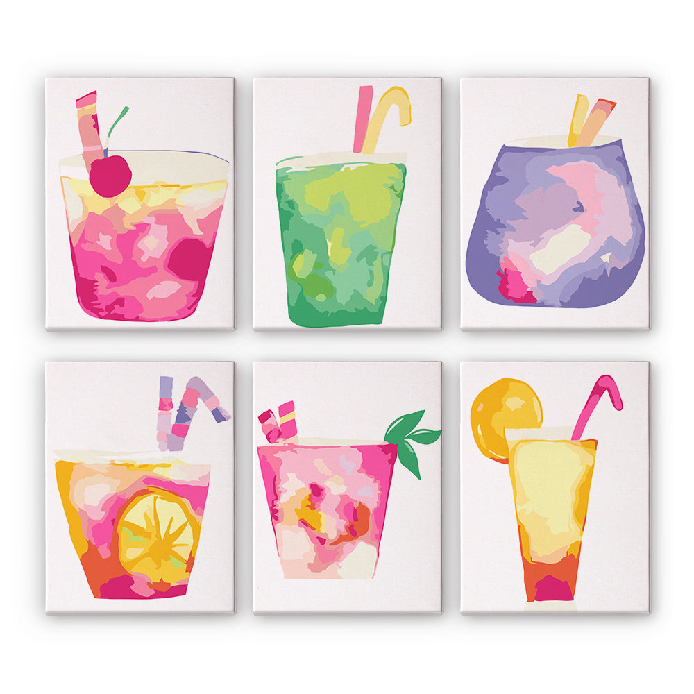 Pastel Pour Collection (Set of 6)