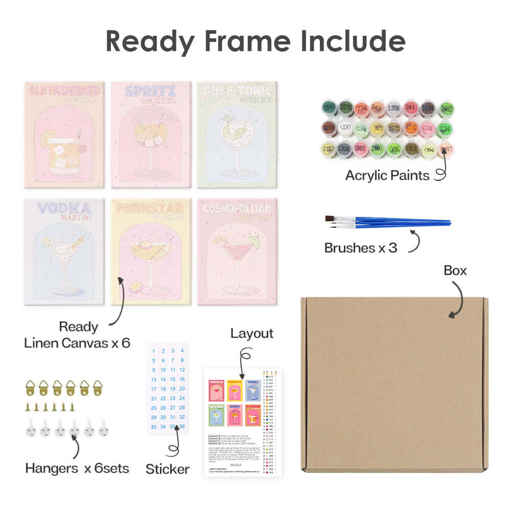 Pop Pour (Set of 6)