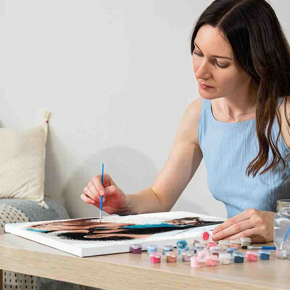 Custom Paint by Numbers Kit