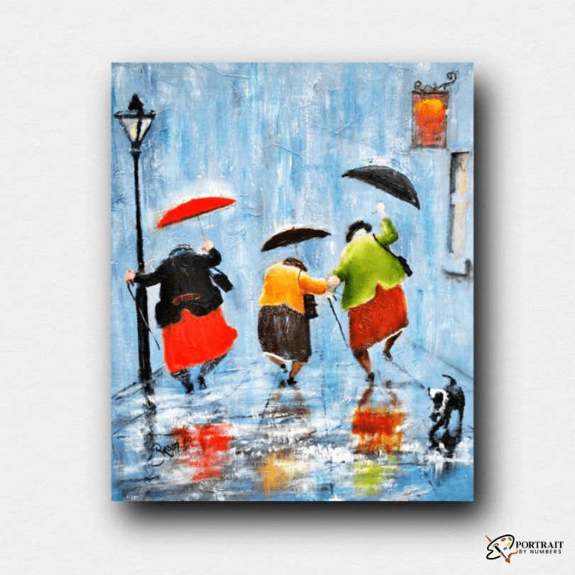 Old Friends Enjoy Rain
