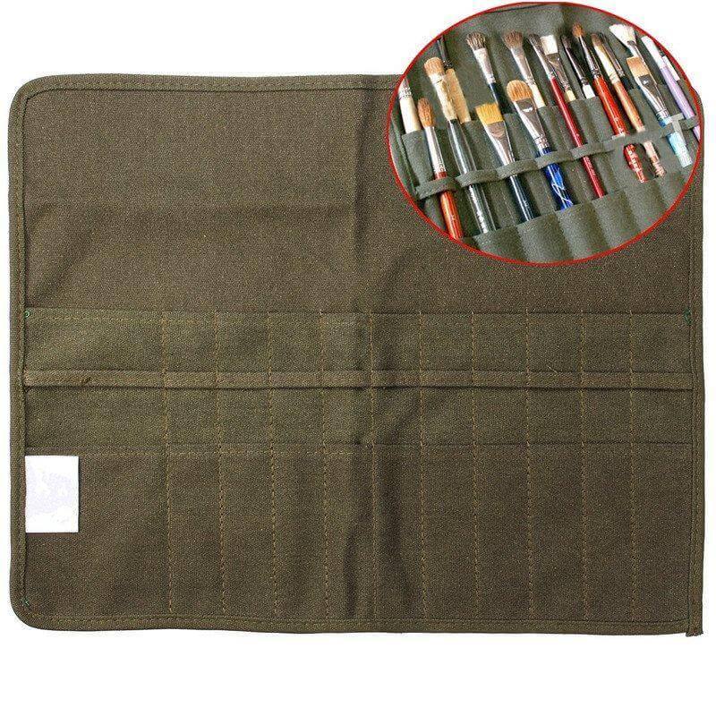 Paint Brush Bag | Paint Brush Case | Portrait By Numbers