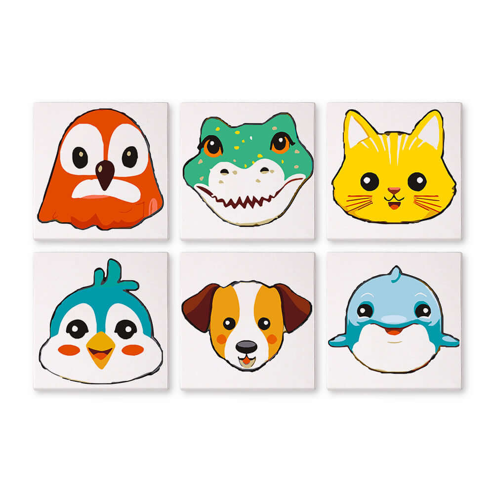 Safari Smiles (Set of 6)