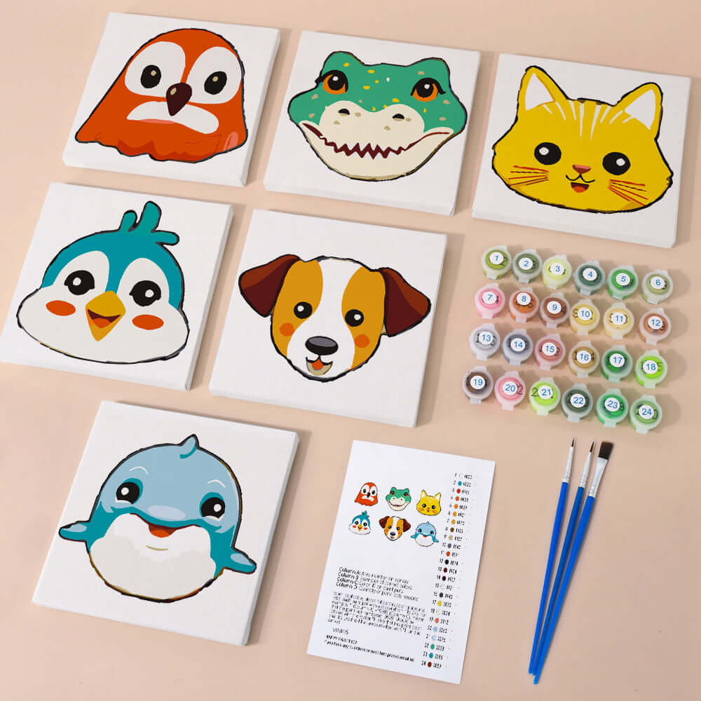 Safari Smiles (Set of 6)