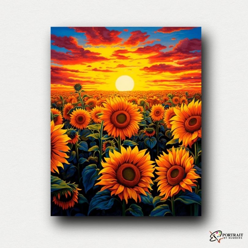 Sunflower Dusk