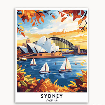 Sydney - Reisposter 