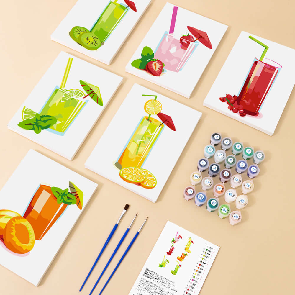 Tropical Sips (Set of 6)