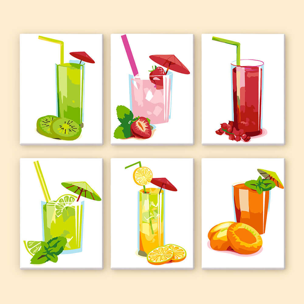 Tropical Sips (Set of 6)