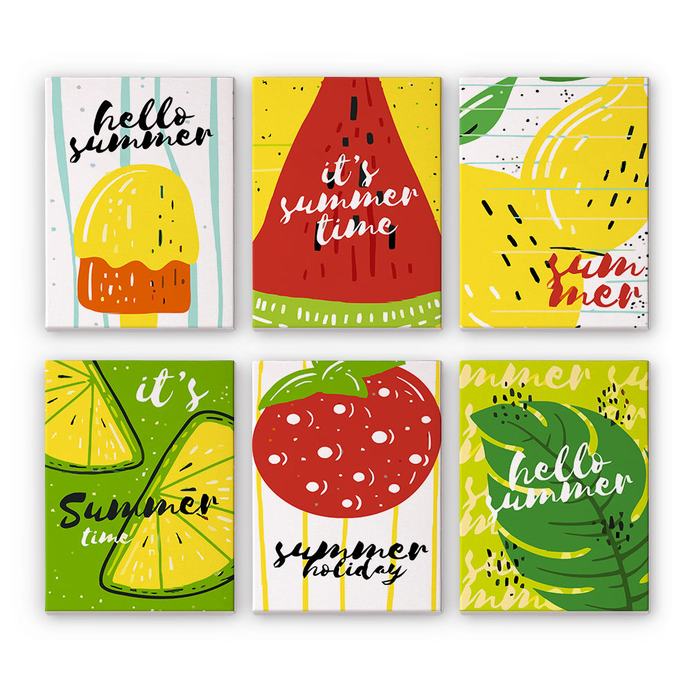 Tropical Summer Splash (Set of 6)