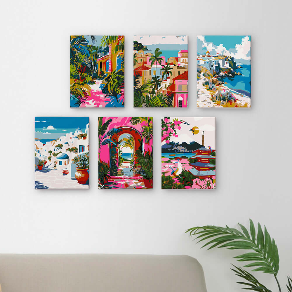 Painted Paths (Set of 6)