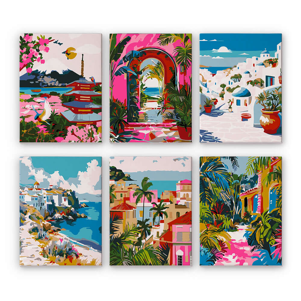 Painted Paths (Set of 6)